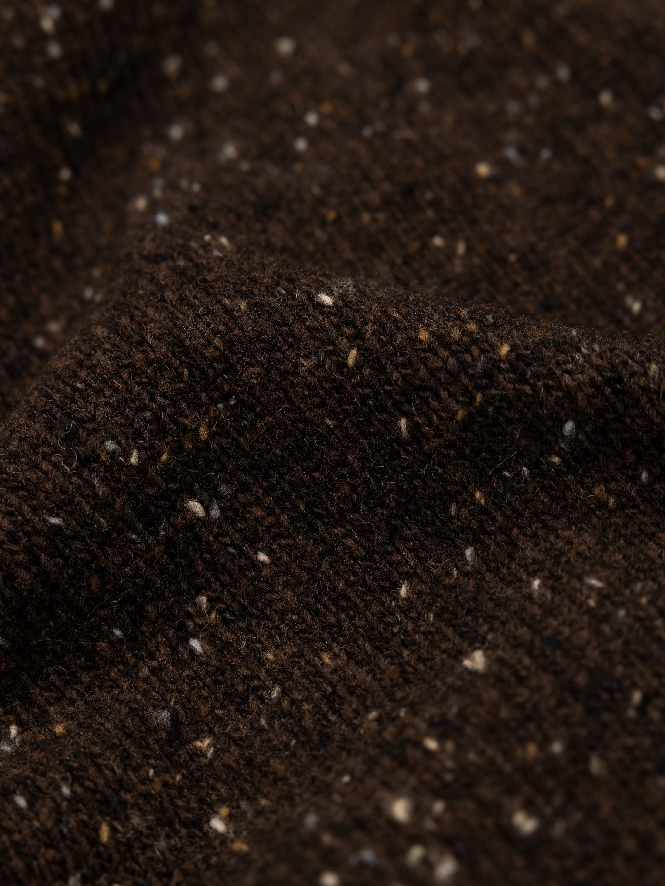 Wool Jumper in Brown - Furlong