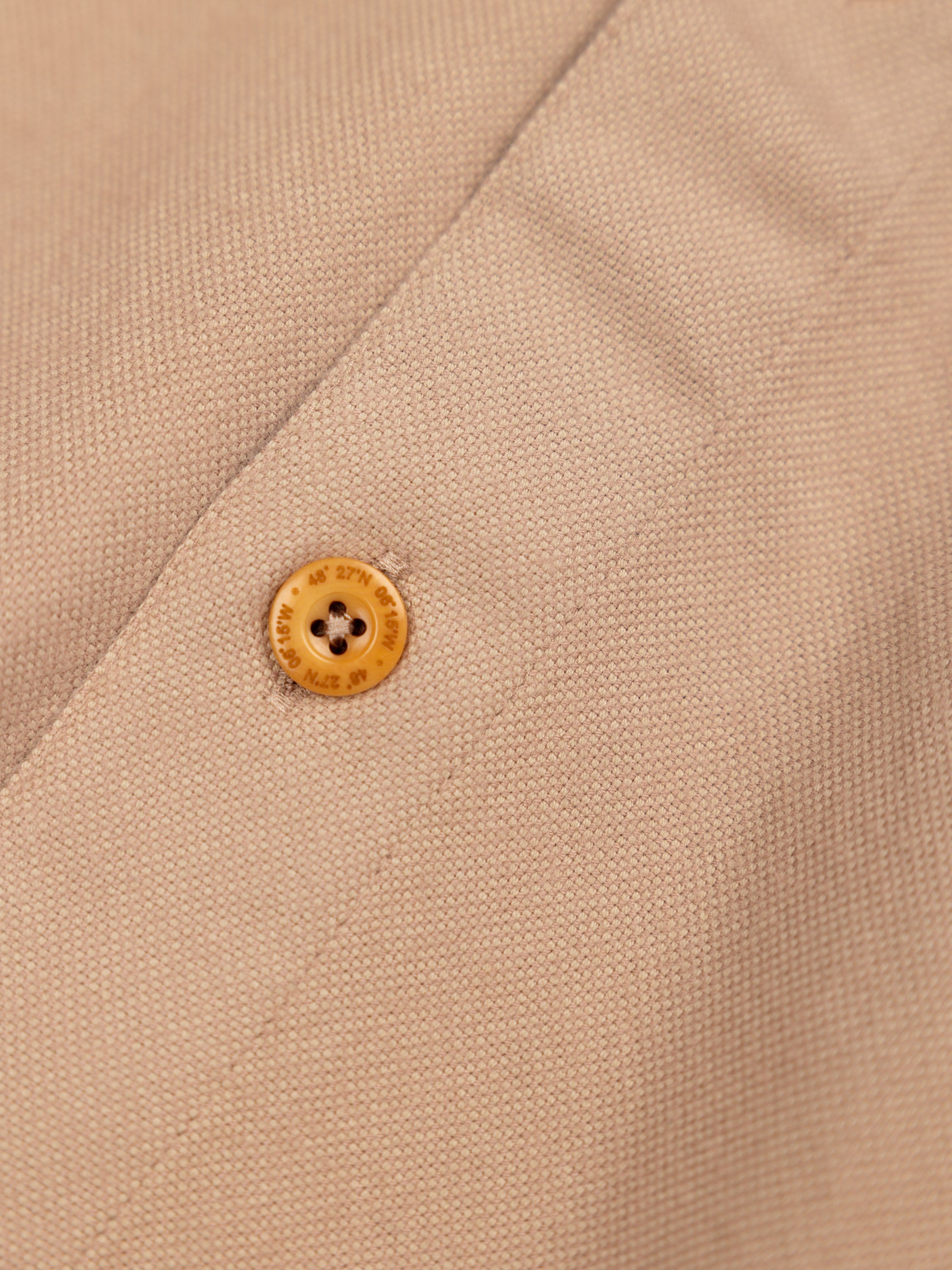Organic Cotton Shirt in Taupe - Gylly