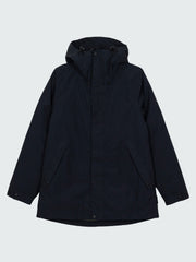 Recycled Waterproof Jacket in Black - Isla