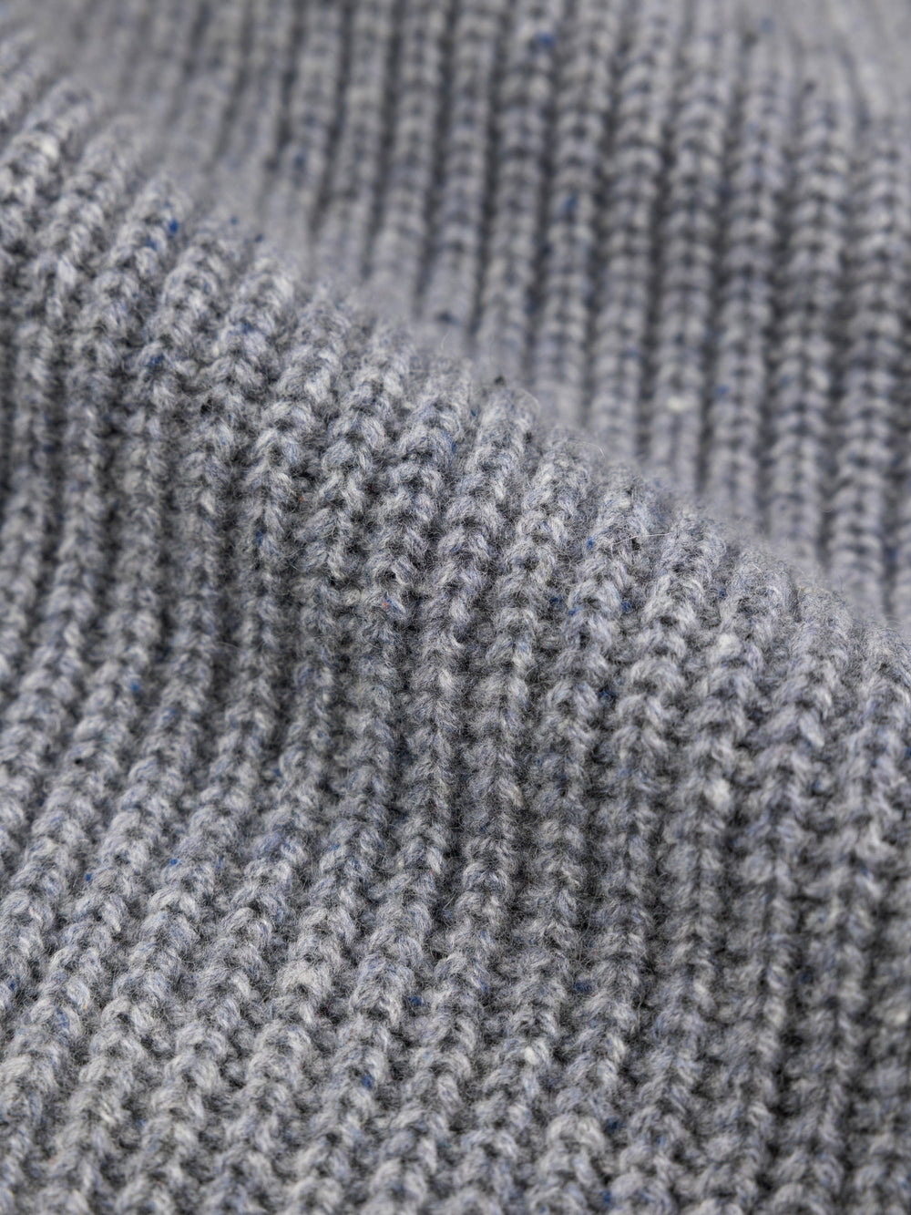 Wool Jumper in Grey Blue - Mora