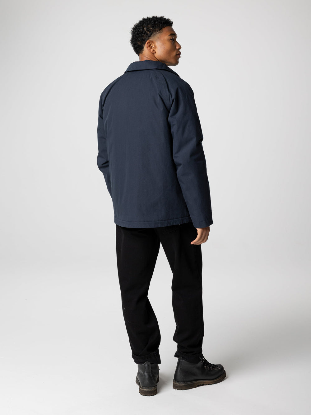 Recycled Insulated Jacket in Navy - Shipyard