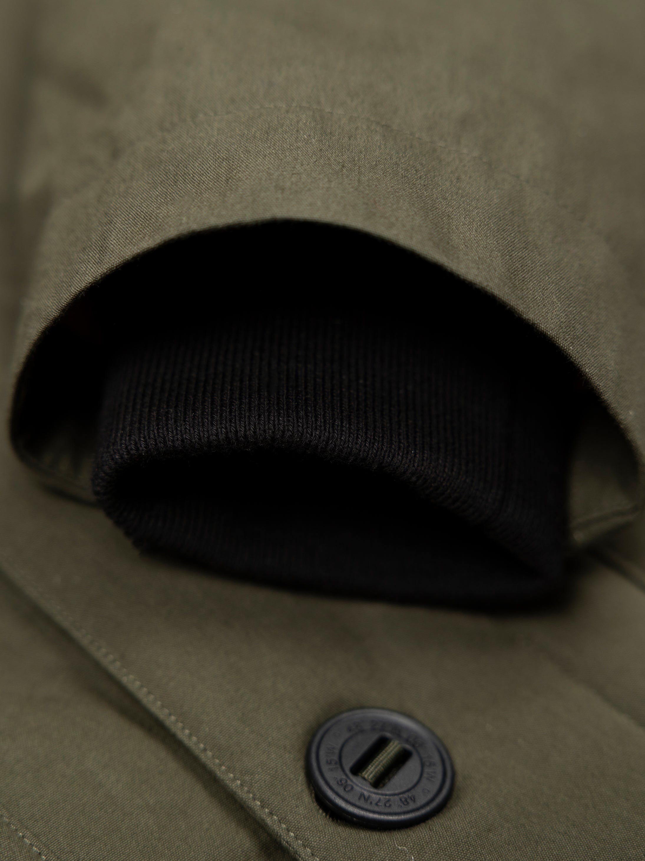 Recycled Insulated Jacket in Green - Shipyard