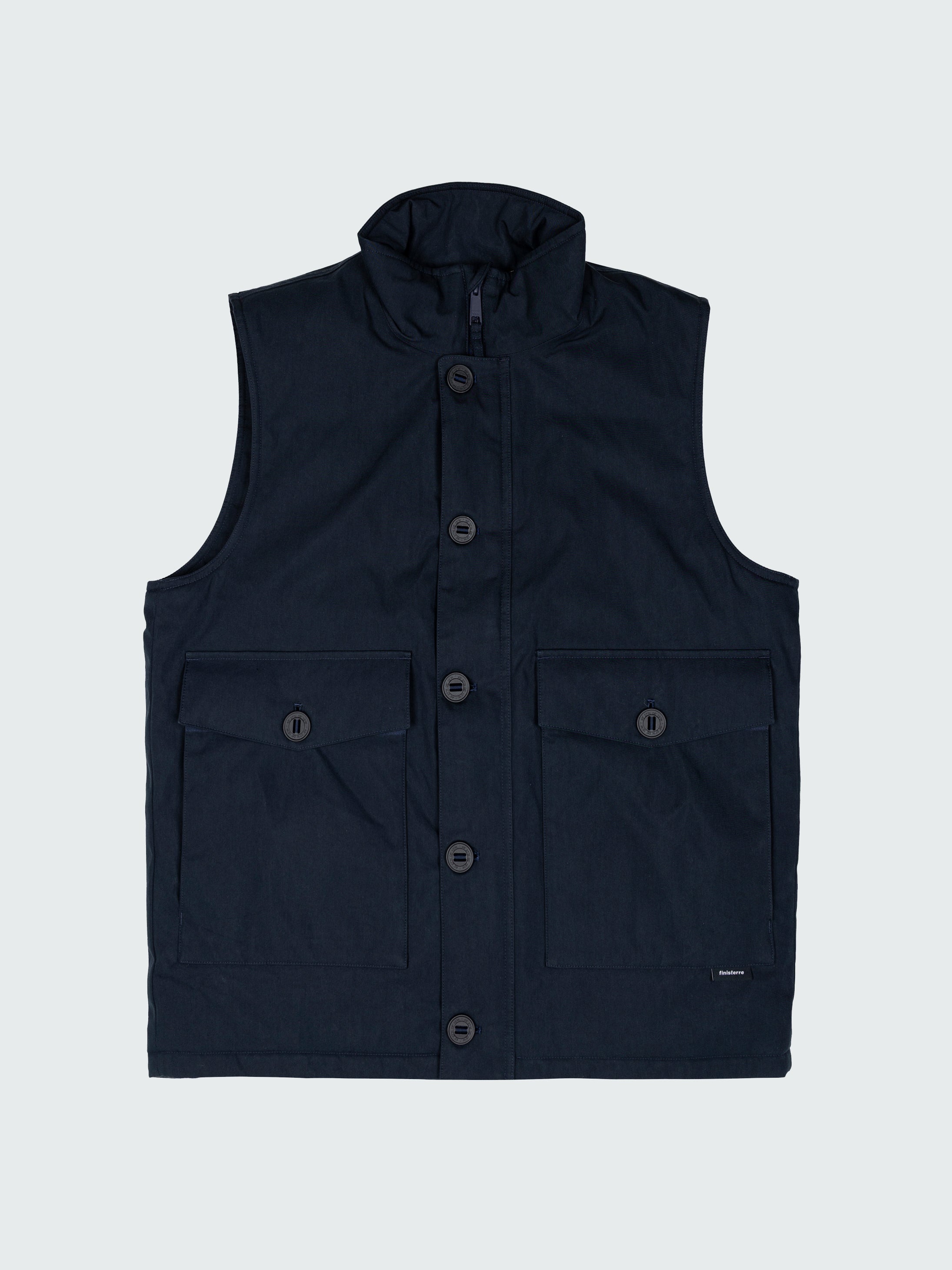 Recycled Insulated Gilet in Navy - Shipyard