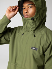 Recycled Waterproof Jacket in Seagrass - Skybird