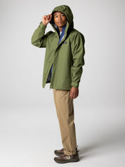Recycled Waterproof Jacket in Seagrass - Skybird