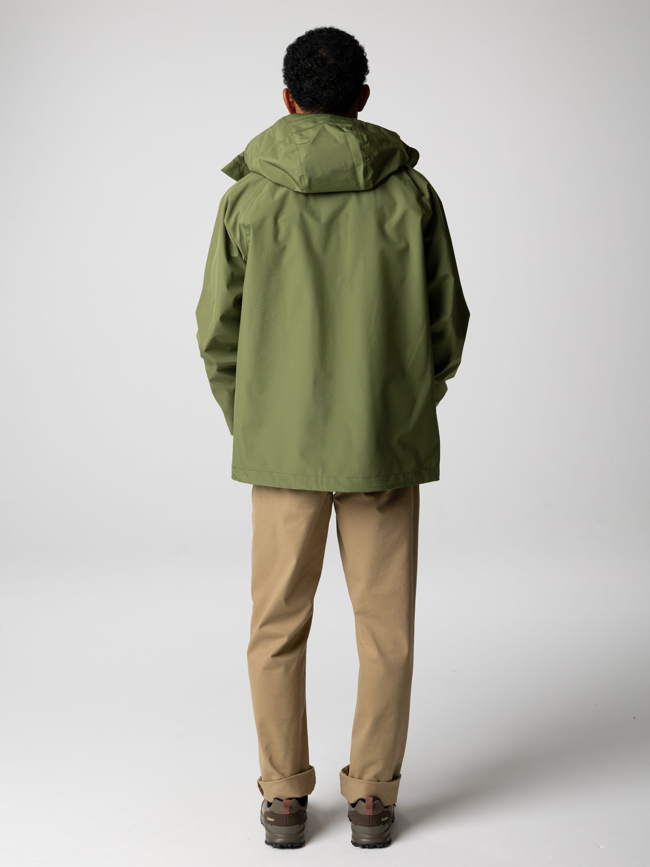 Recycled Waterproof Jacket in Seagrass - Skybird