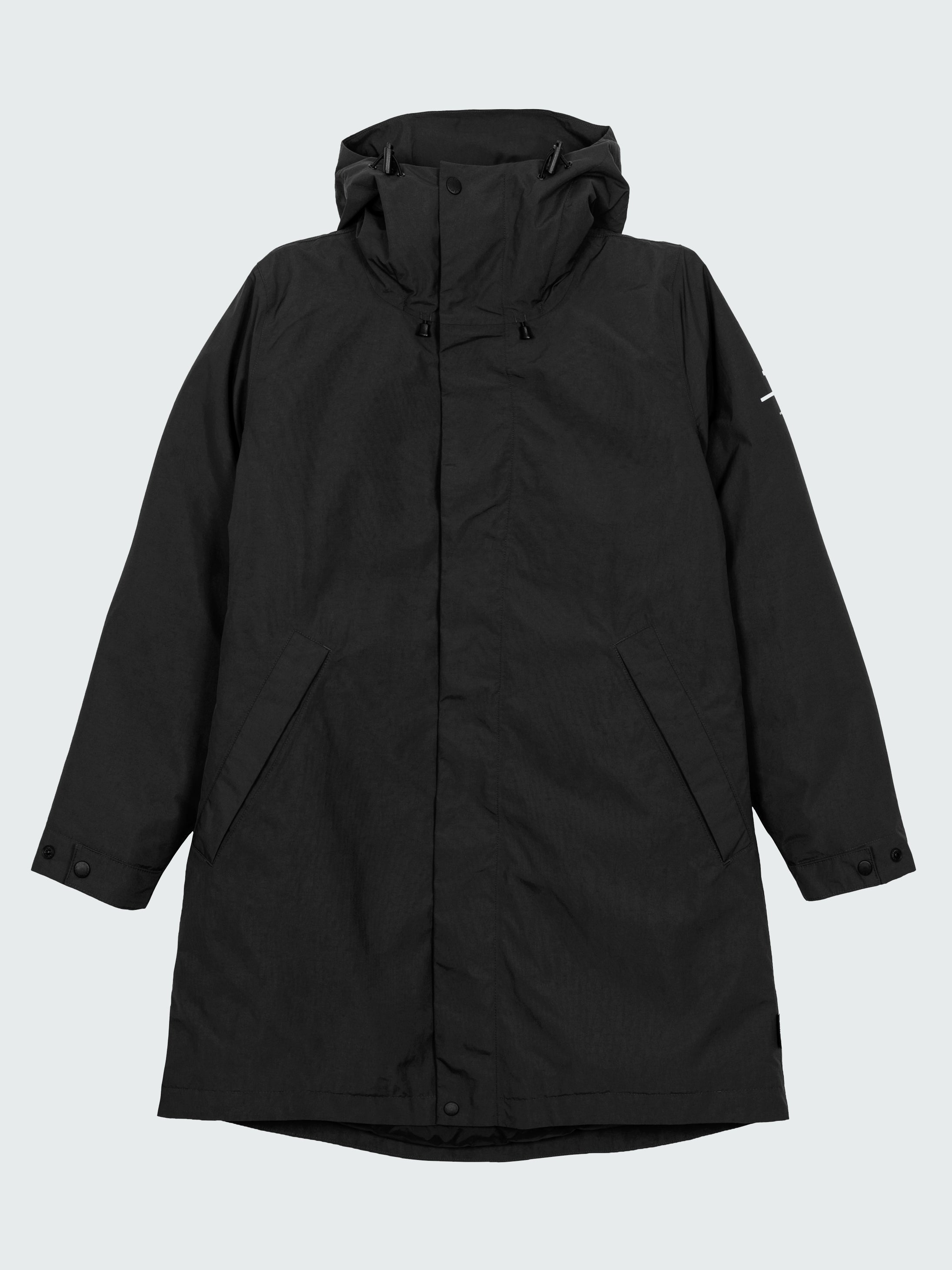 Recycled Waterproof Parka in Black - Skye
