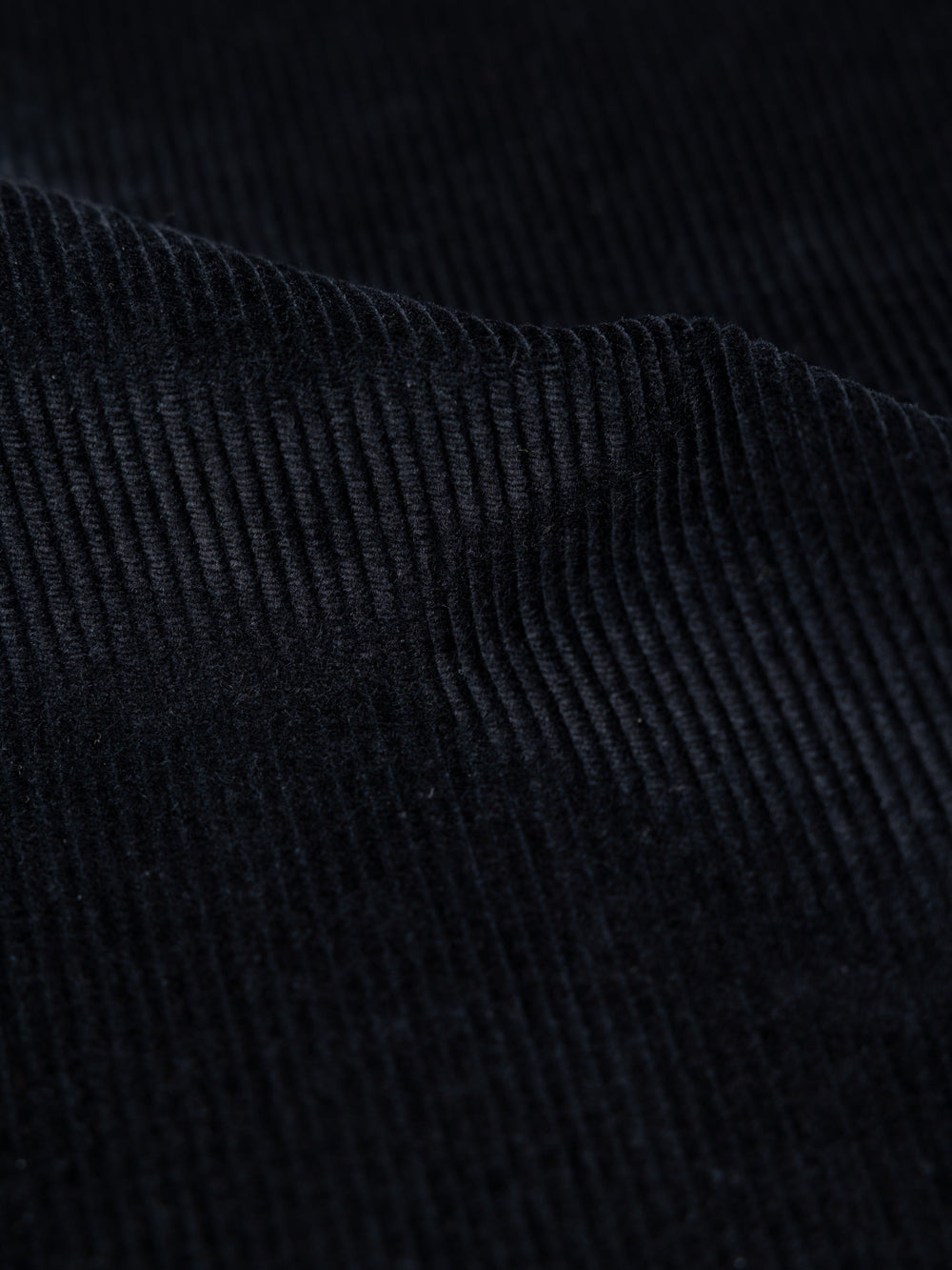 Organic Cotton Cord Trouser in Black - Studio