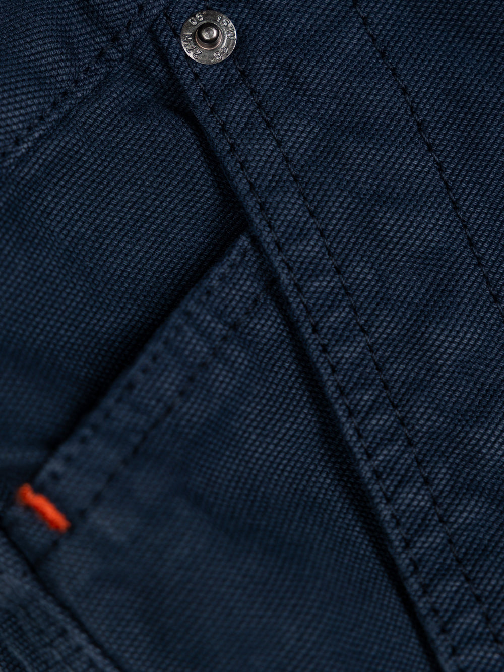 Organic Cotton Trouser in Navy - Basset