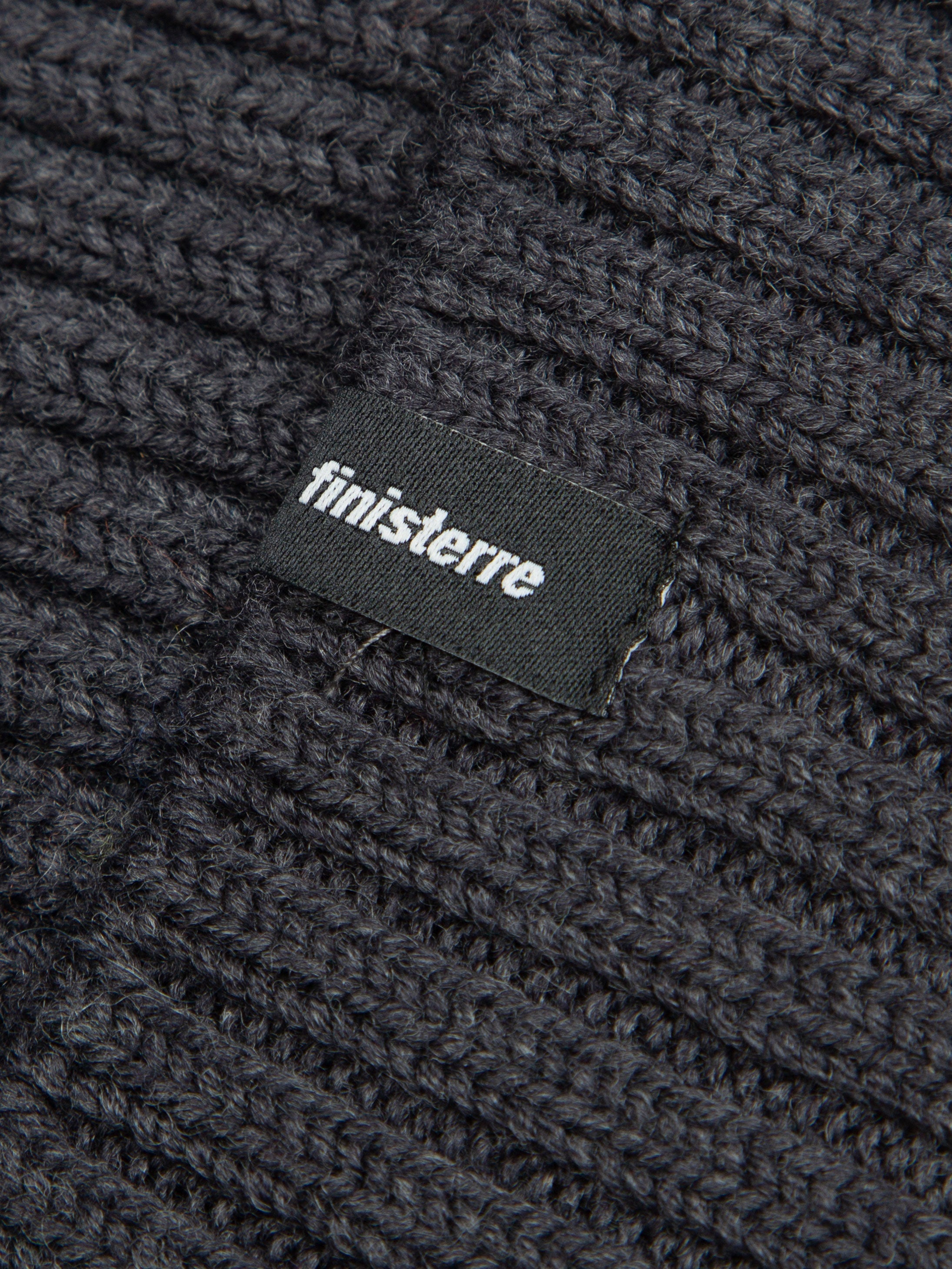 Fisherman Beanie in Charcoal