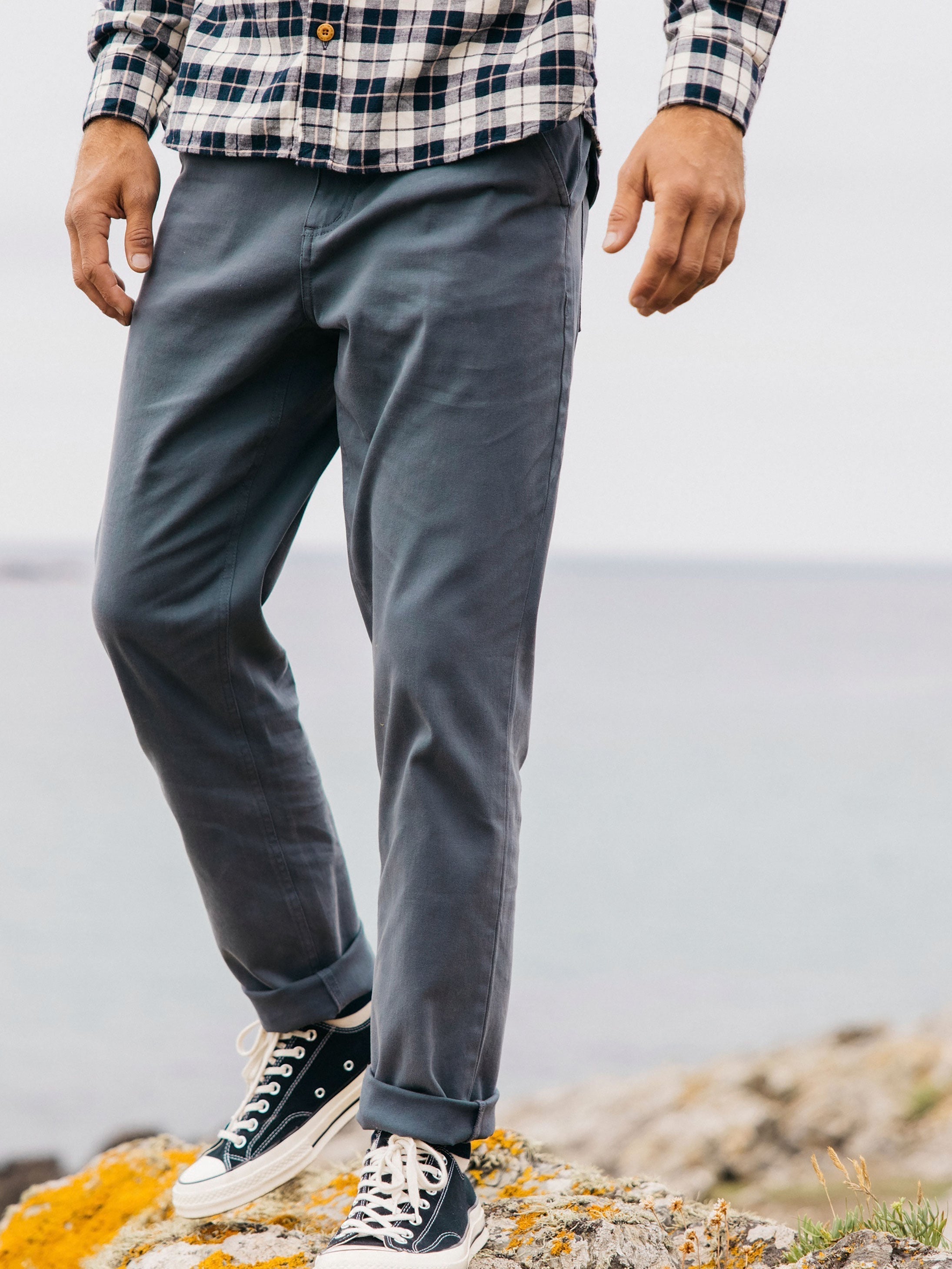 Koerner Trouser in Airforce Blue