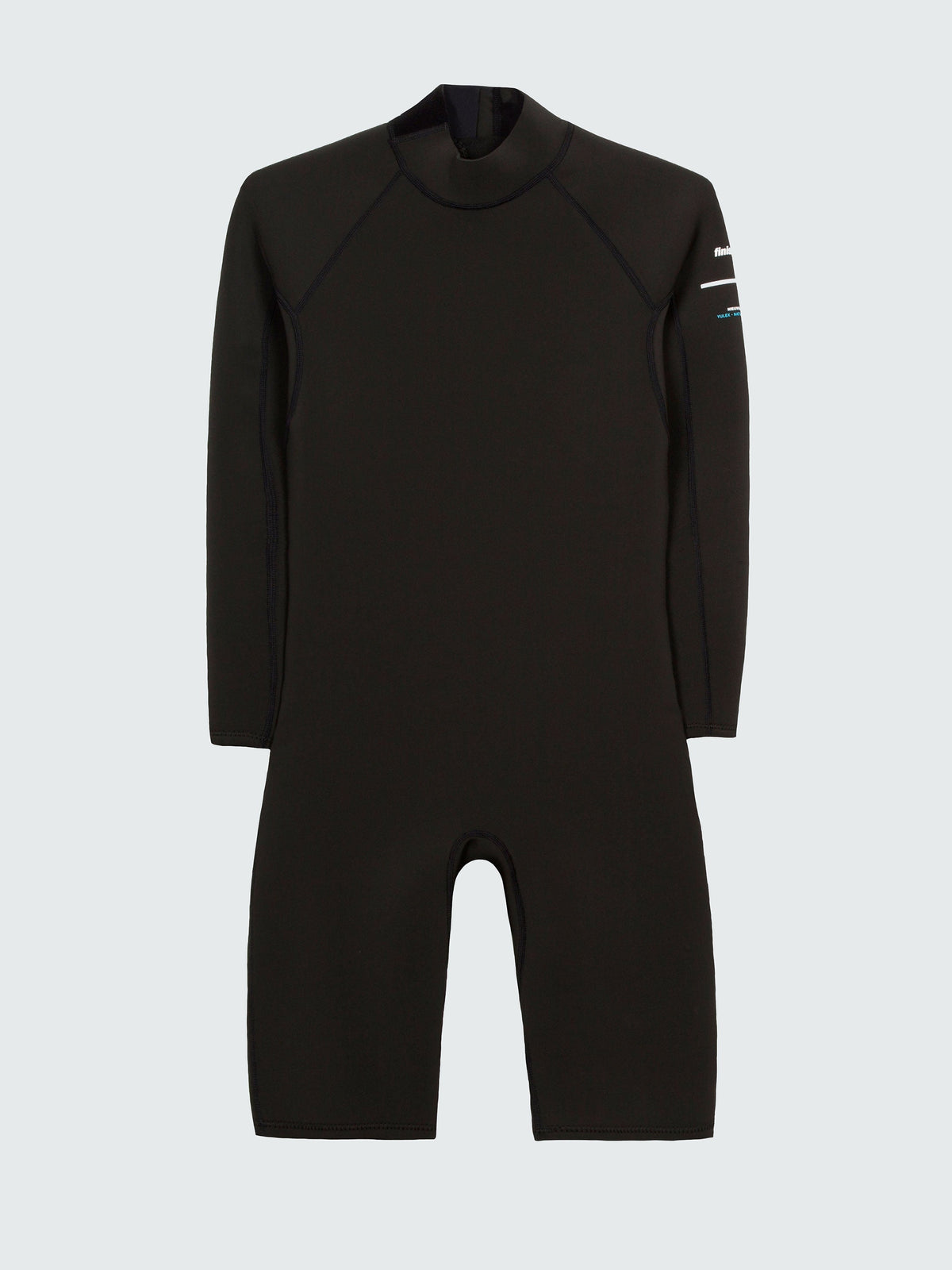 Nieuwland 2e Yulex Long Sleeve Shorty Wetsuit in Black