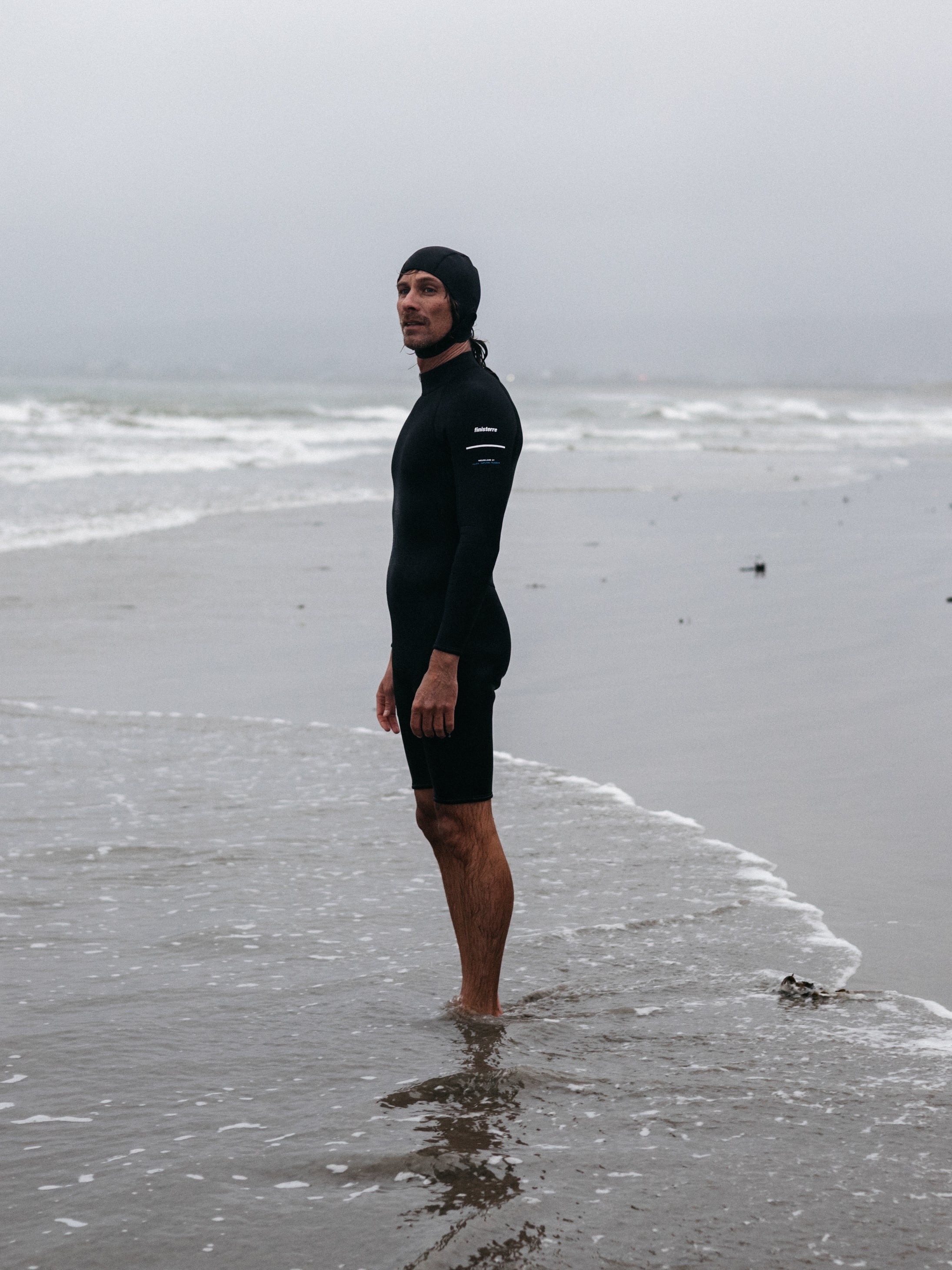 Nieuwland 2e Yulex Long Sleeve Shorty Wetsuit in Black