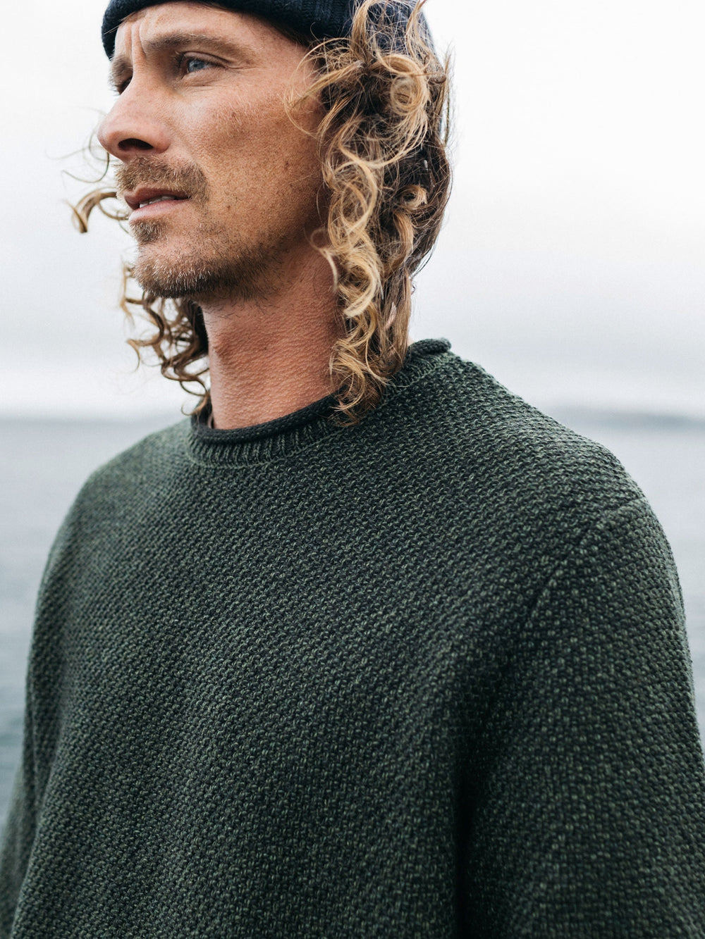 Barents Jumper in Olive
