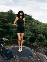 2e Yulex Sleeveless Shorty Wetsuit in Black