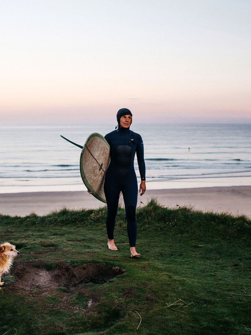 Nieuwland 5s Yulex Hooded Wetsuit in Ink