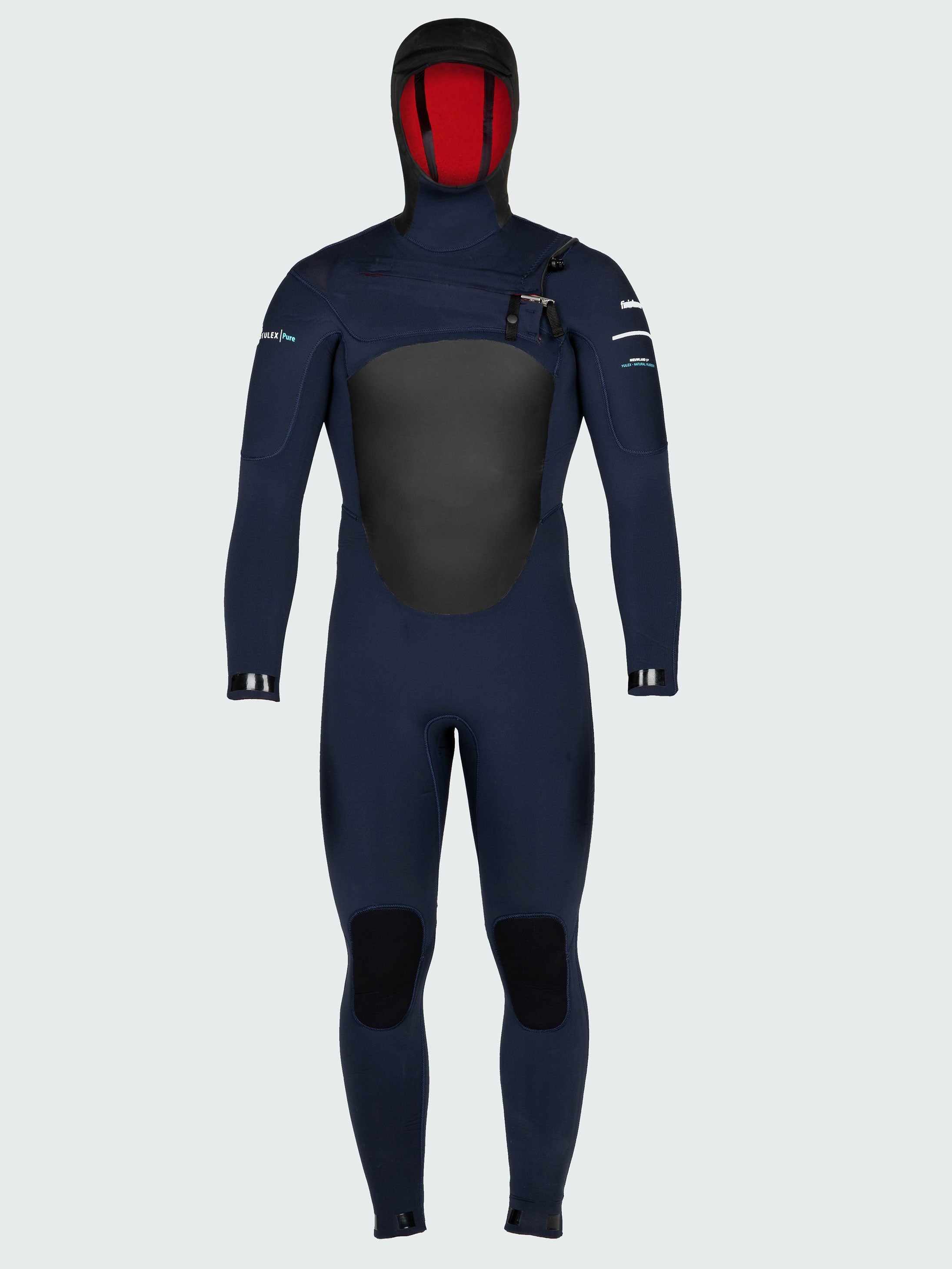 Nieuwland 5s Yulex Hooded Wetsuit in Ink