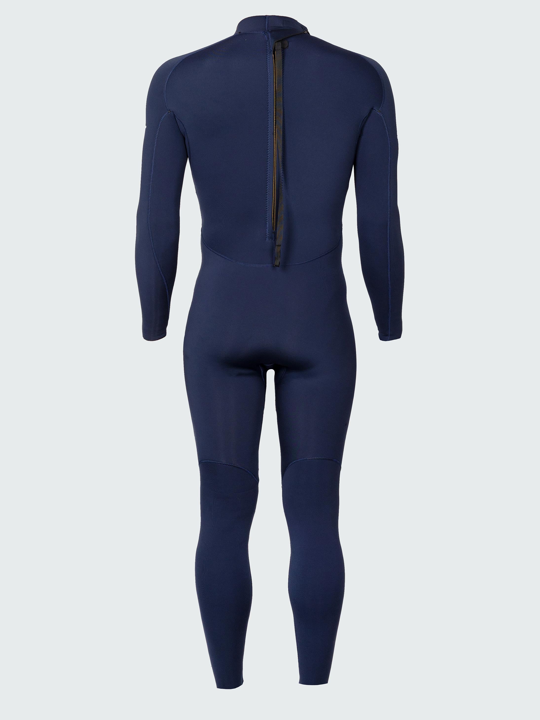 Nieuwland 3/2 Yulex Back Zip Wetsuit in Ink / Manuka