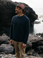 Mora Knit Jumper in Navy