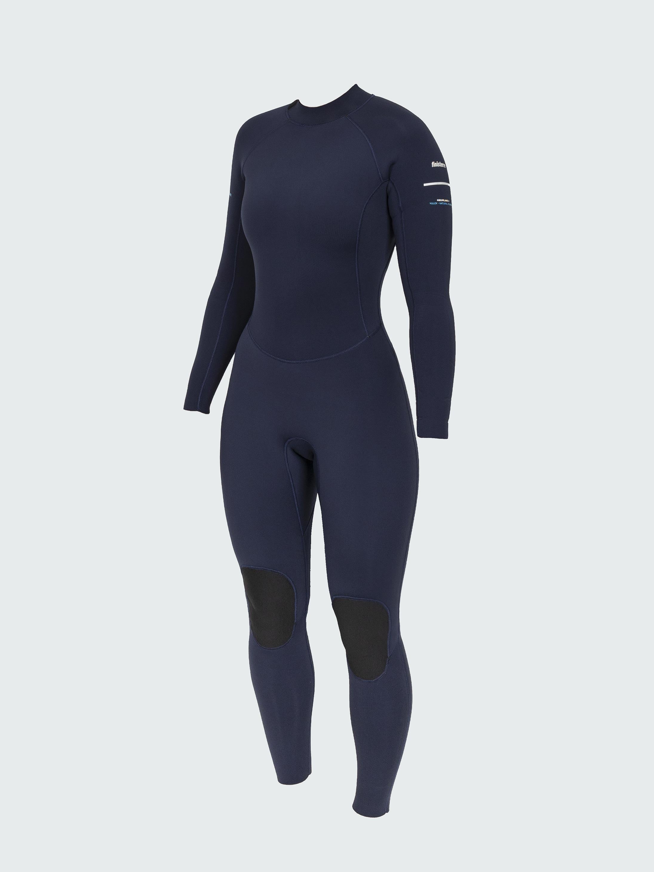 3/2 Yulex Back Zip Wetsuit in Ink / Manuka