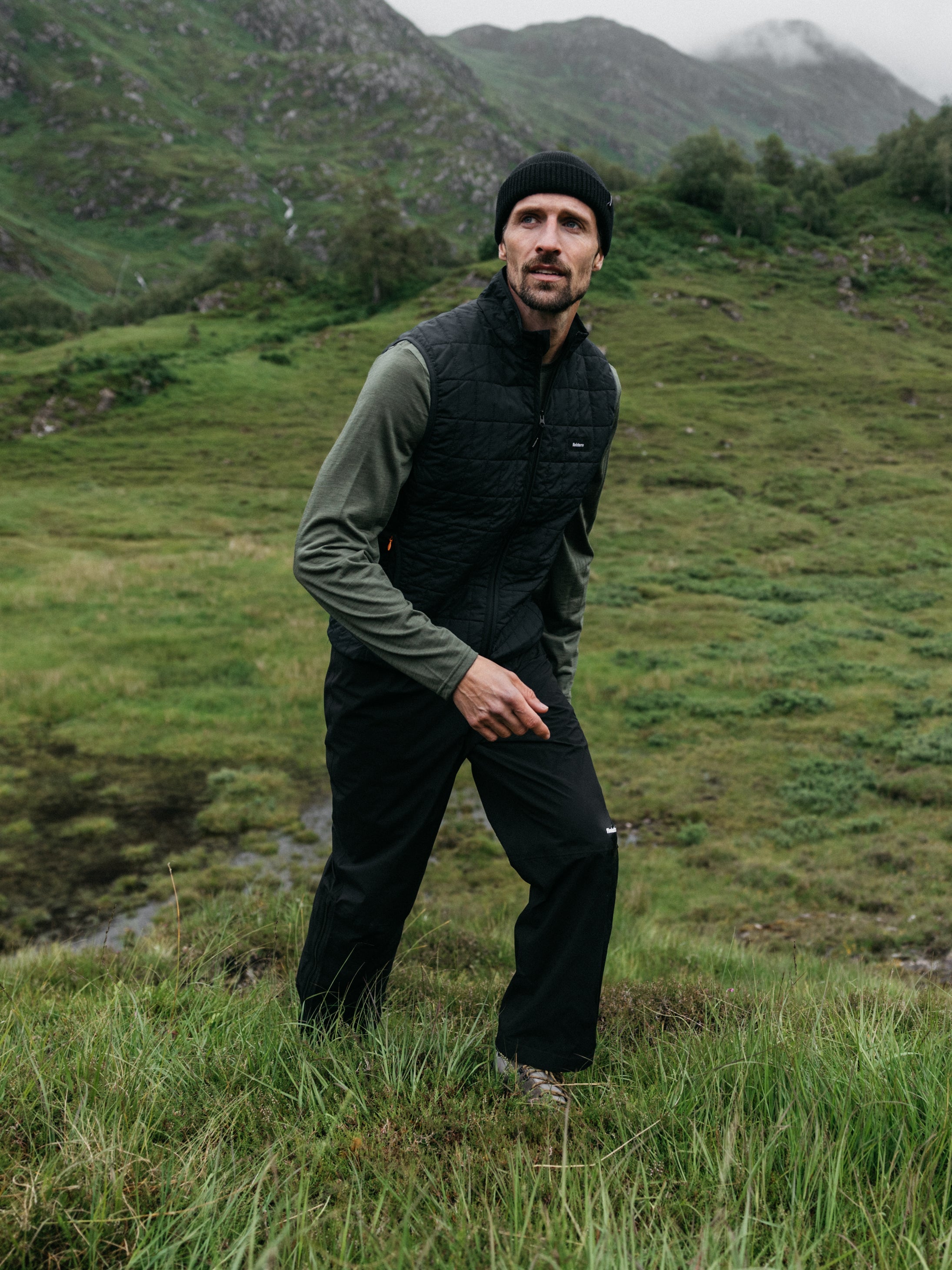 Firecrest Gilet in Black