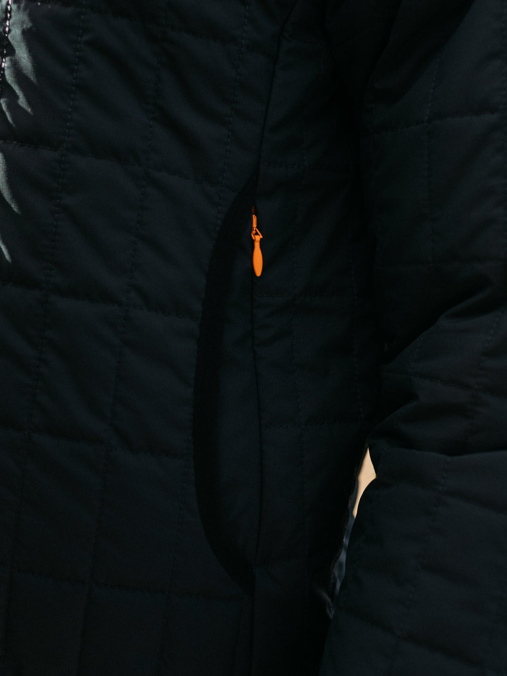 Firecrest Hooded Jacket in Black
