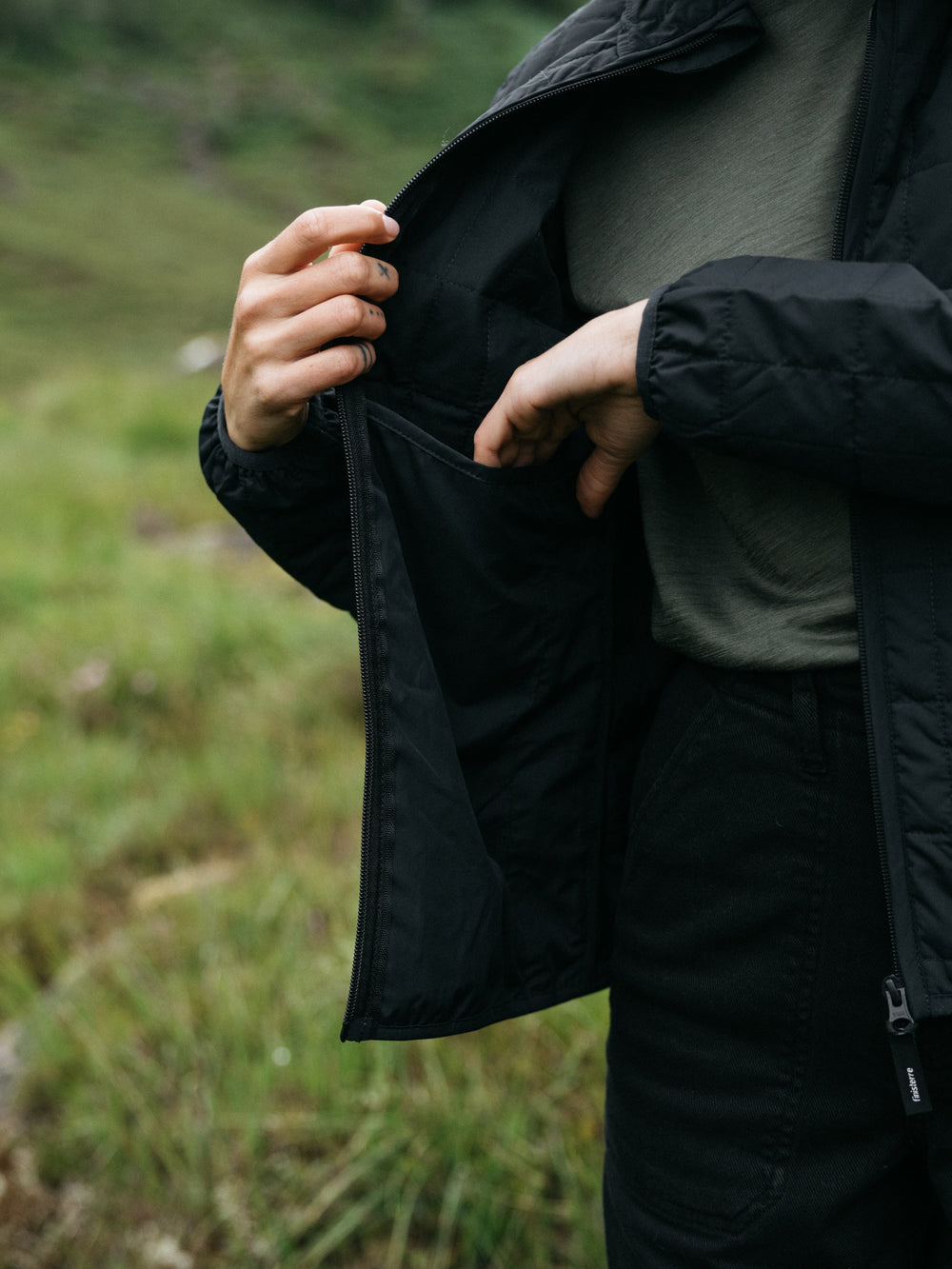 Firecrest Jacket in Black