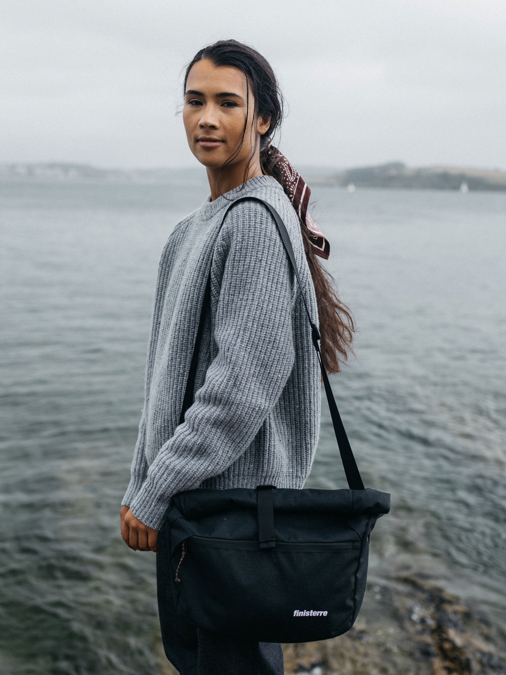 Nautilus Crossbody Bag in Black