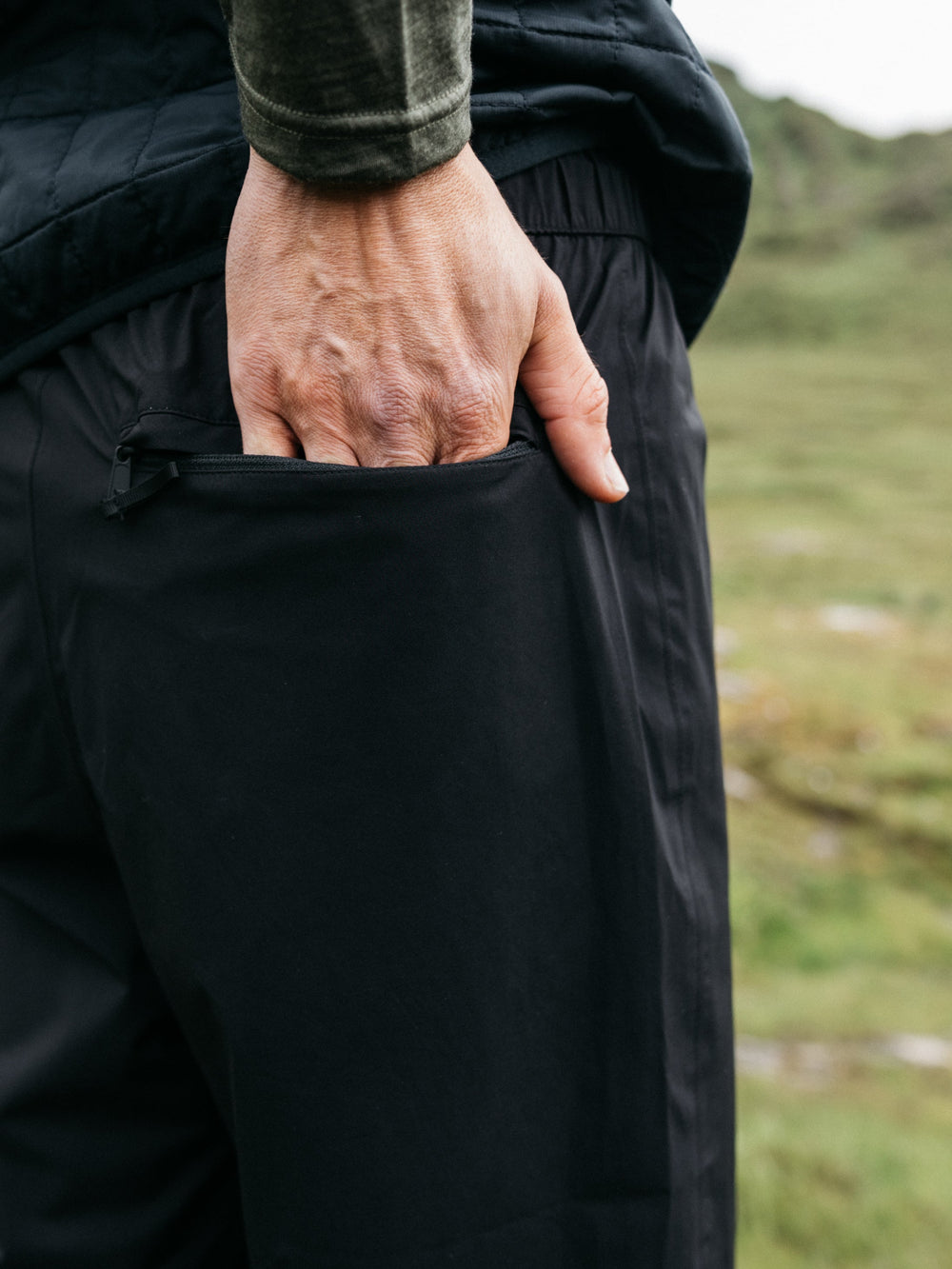 Rainbird Waterproof Trouser in Black