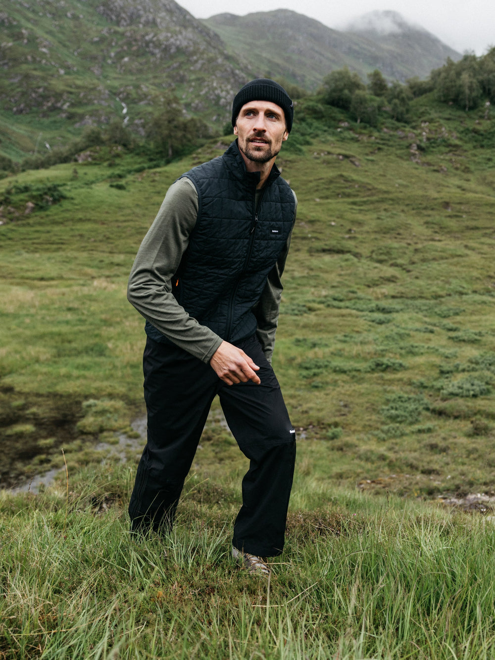 Rainbird Waterproof Trouser in Black