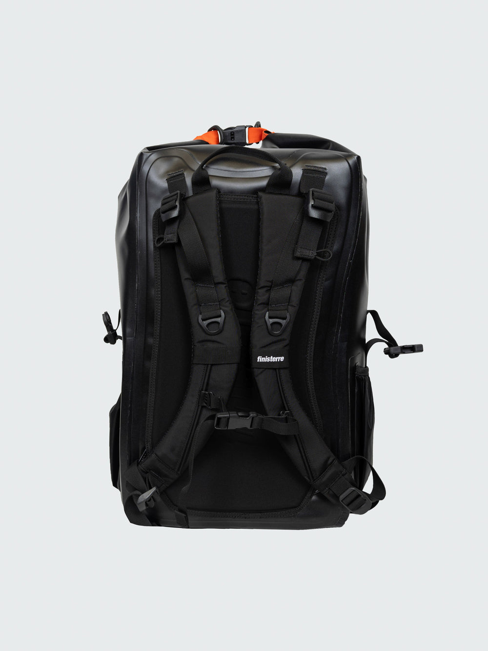 Waterproof Roll Top Backpack in Black | Adventure Ready