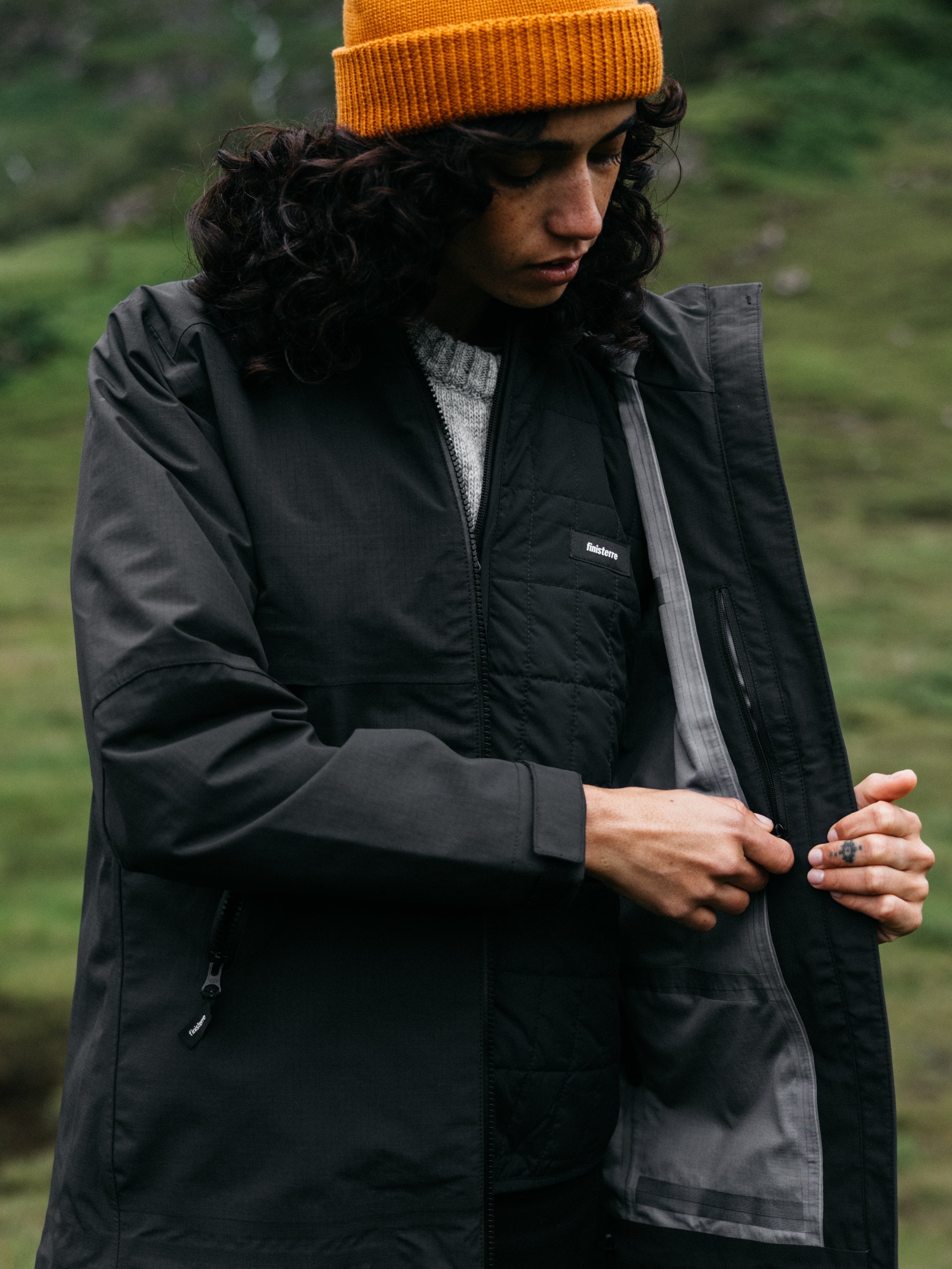 Stormbird Waterproof Jacket in Black