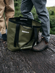 Waterproof 35L Tote Bag in Olive - Drift
