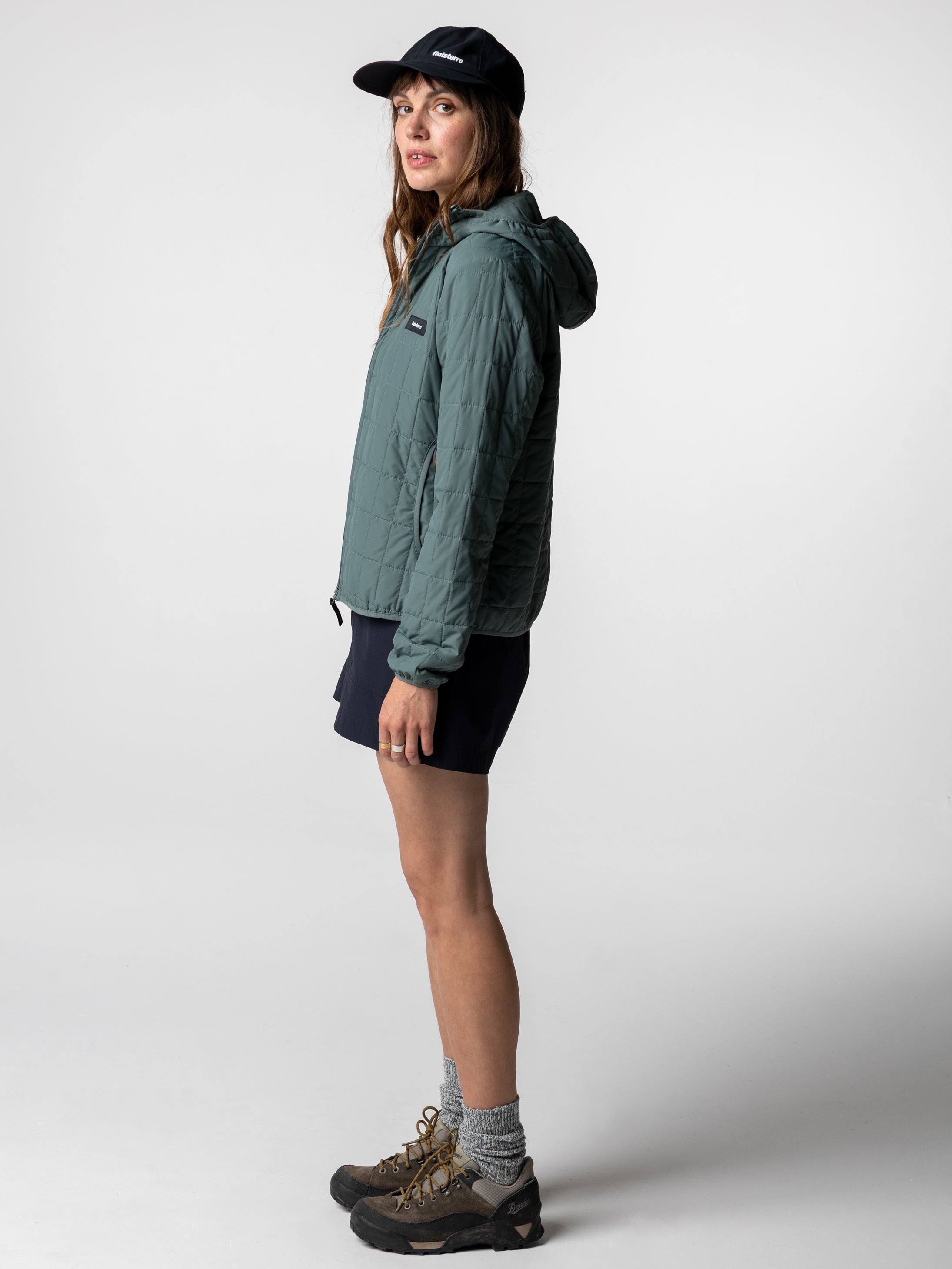 Firecrest Hooded Jacket in Deep Sea