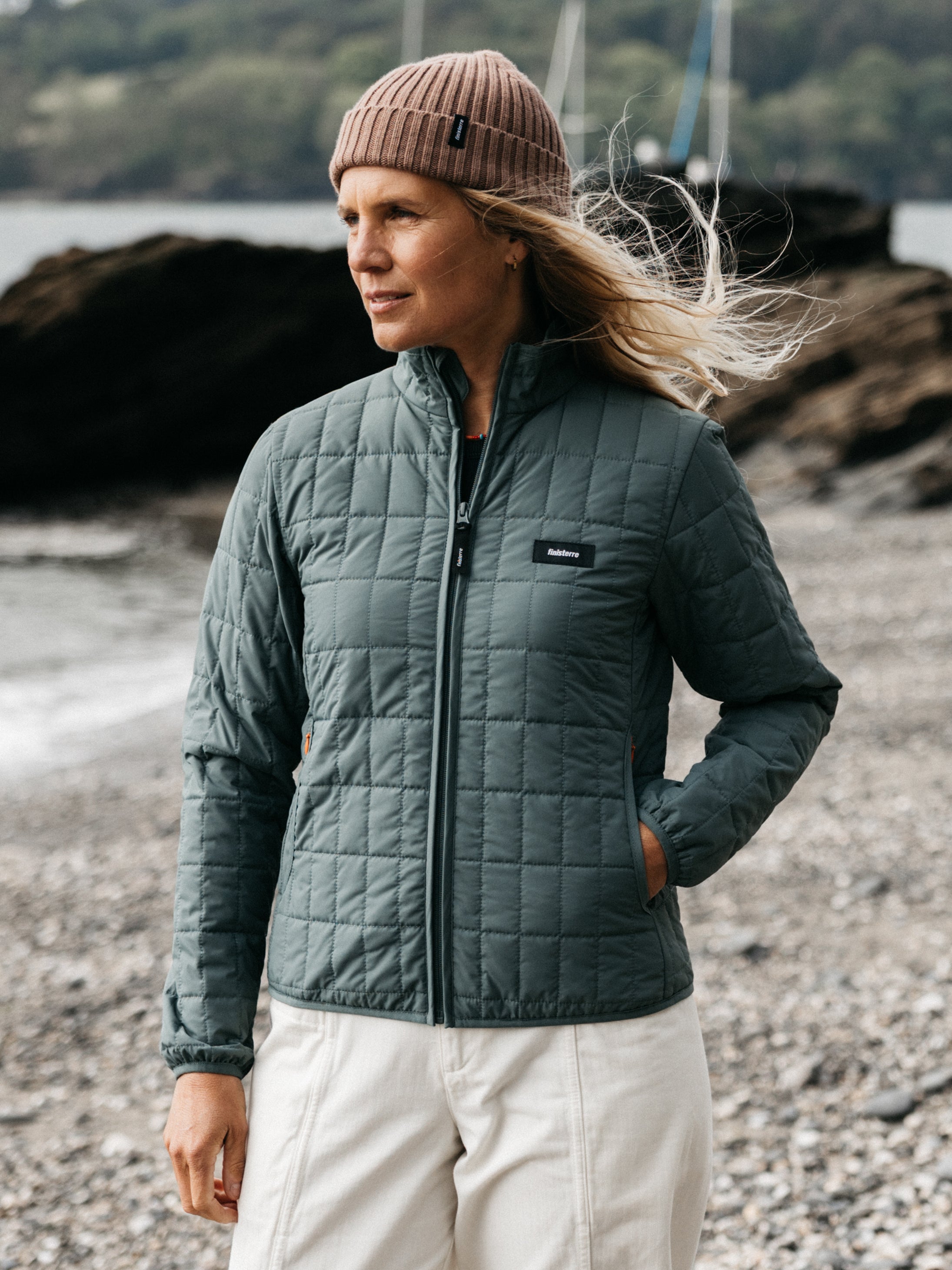 Recycled Insulated Jacket (Deep Sea) - Firecrest