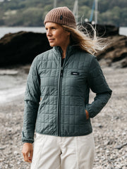 Recycled Insulated Jacket (Deep Sea) - Firecrest
