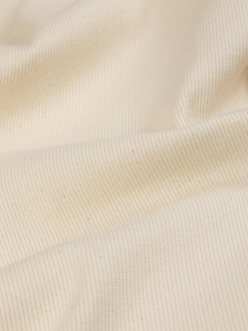 Organic White Ribbed Vest - Powes