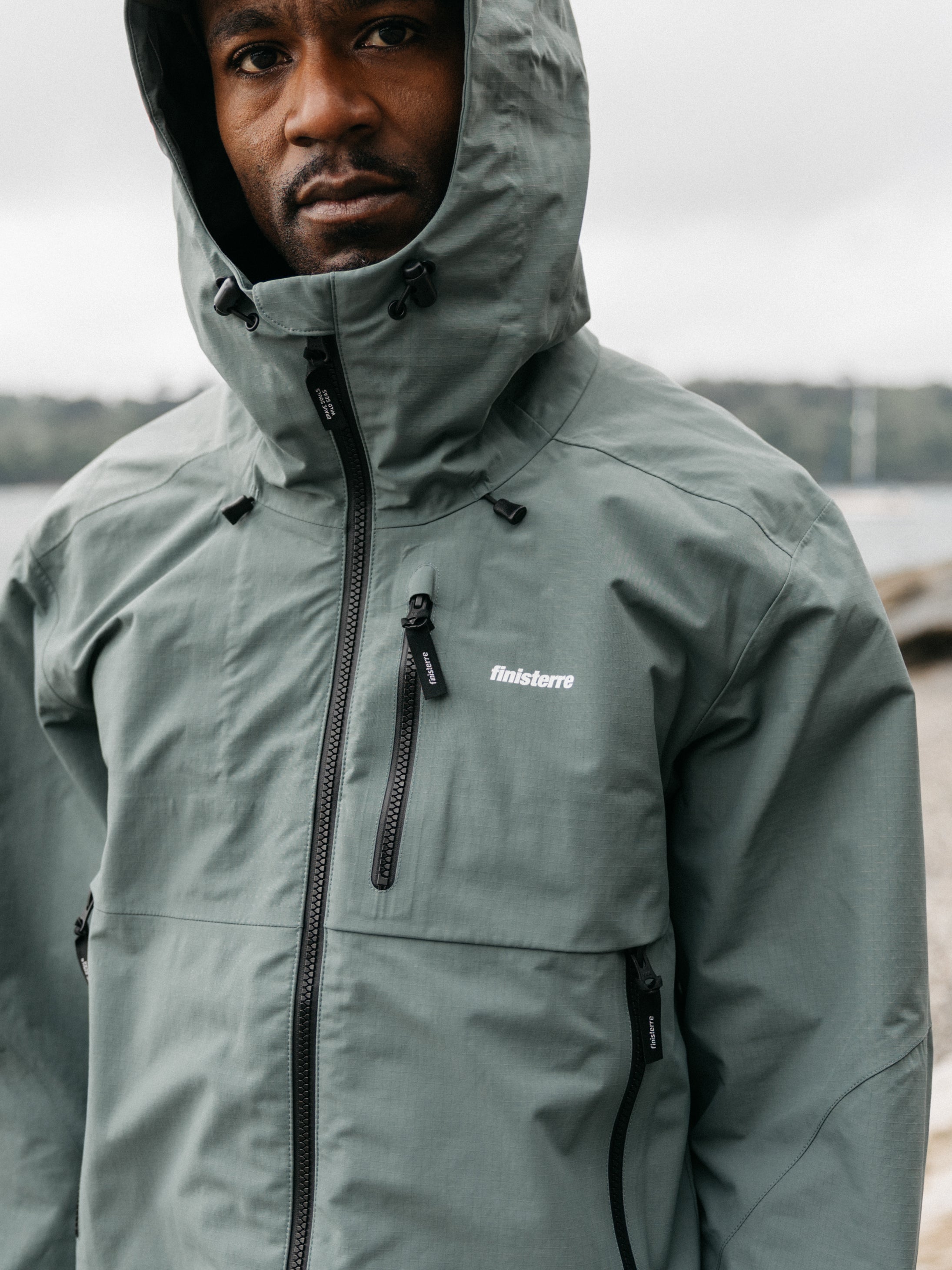 Stormbird Waterproof Jacket in Deep Sea