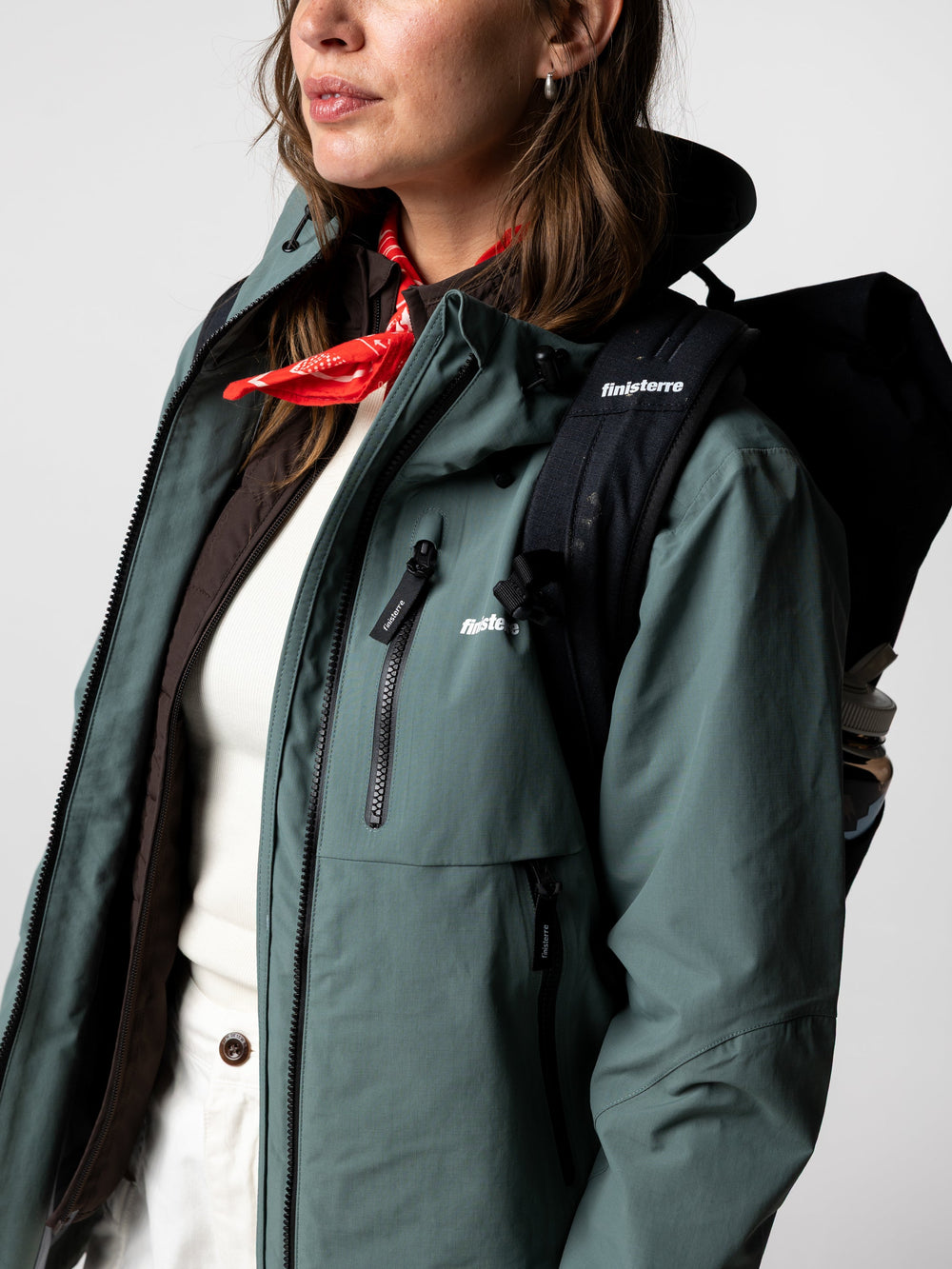 Stormbird Waterproof Jacket in Deep Sea