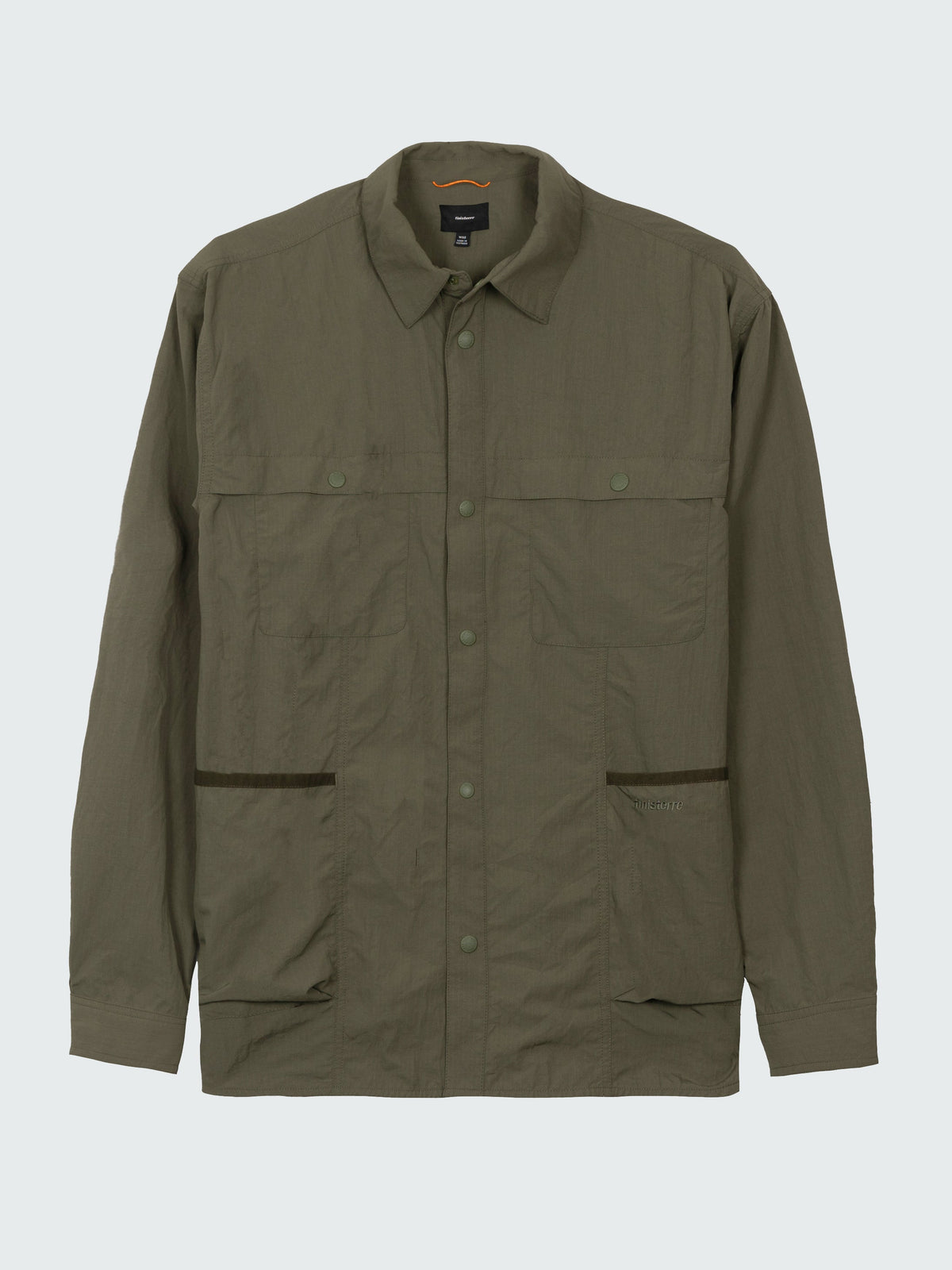Recycled Long Sleeve Shirt in Olive - Wander