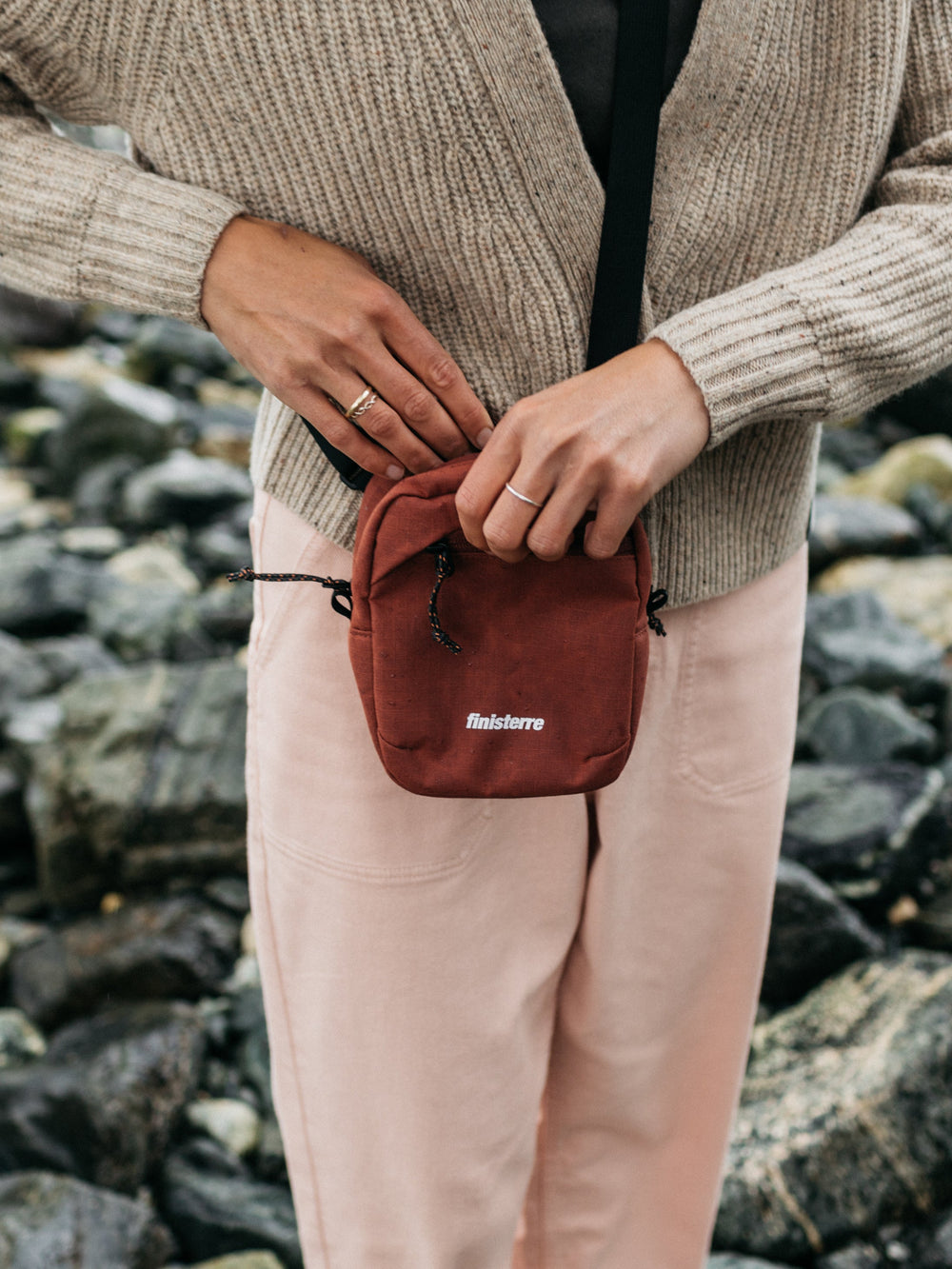 Nautilus Pocket Pack Bag in Dark Rosewood