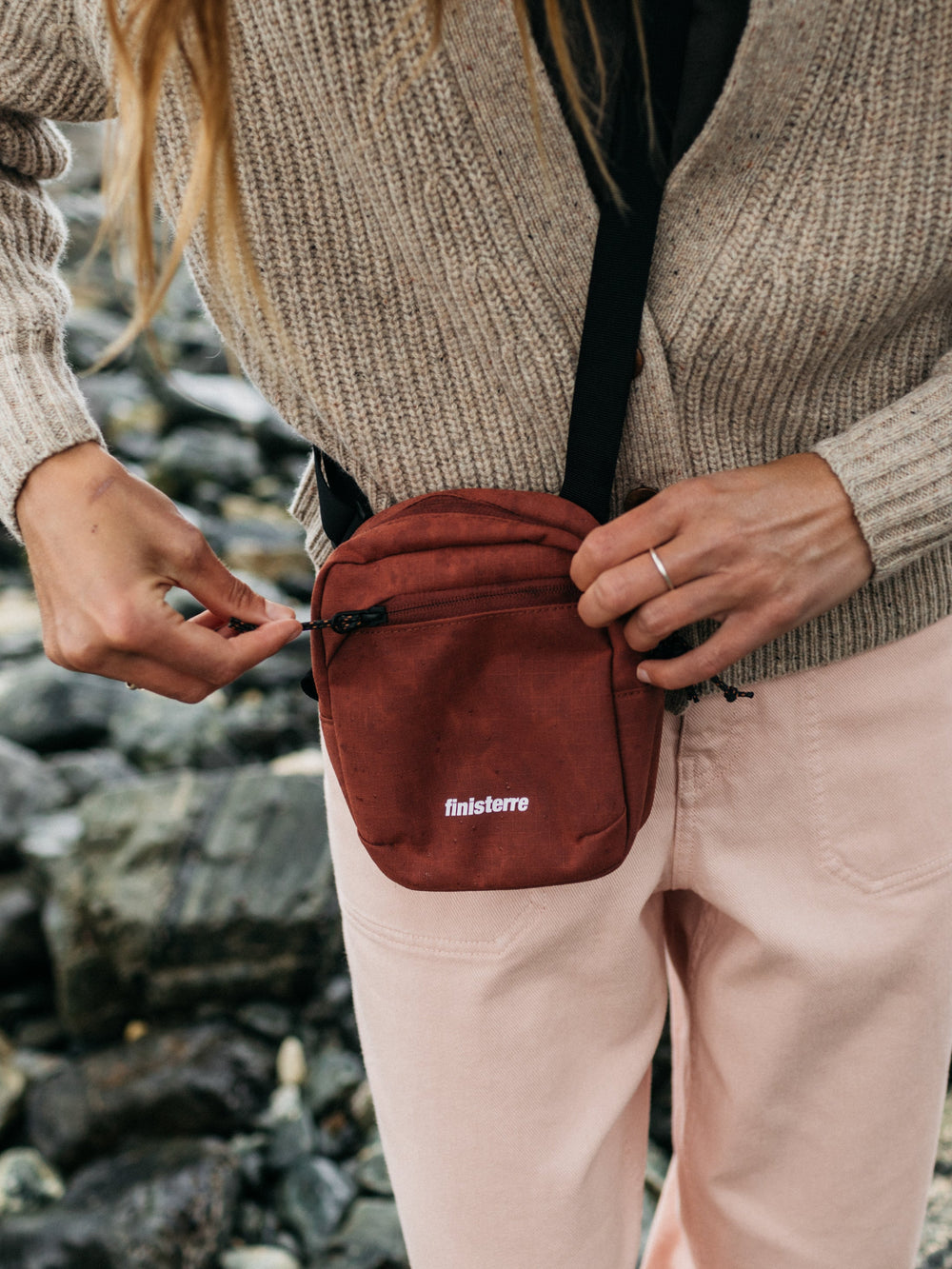 Nautilus Pocket Pack Bag in Dark Rosewood