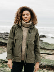 Stormbird Waterproof Jacket in Olive