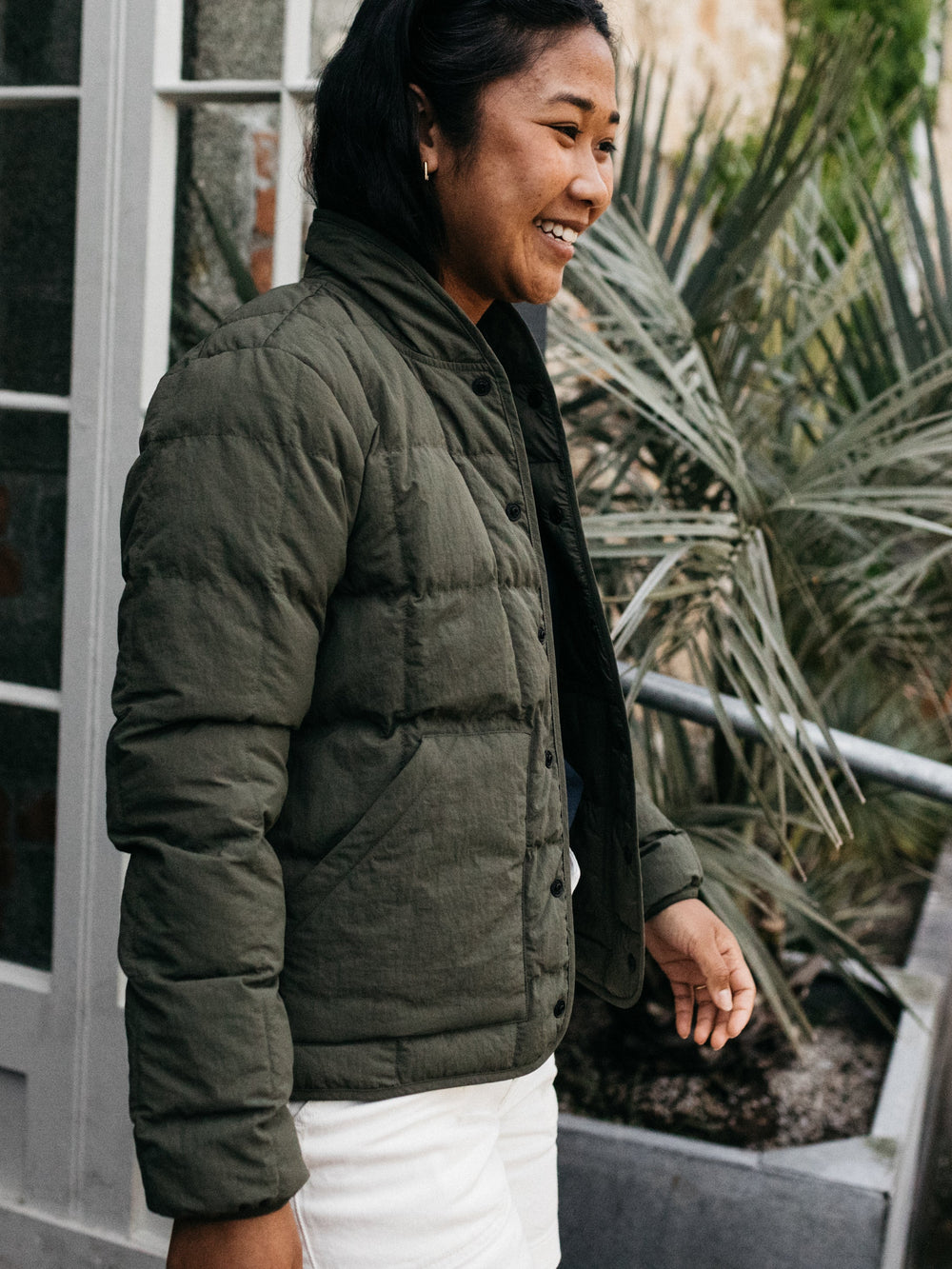 Lapwing Insulated Jacket in Olive