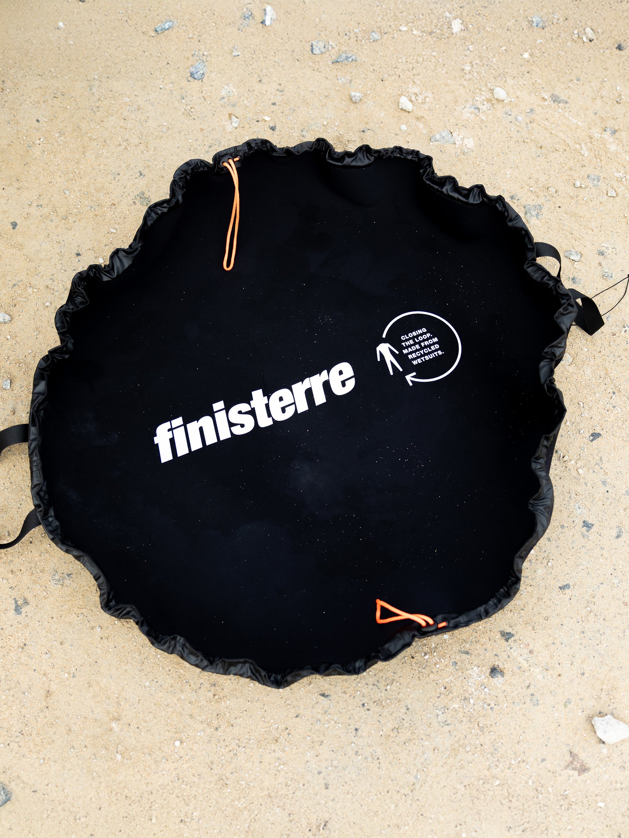 From Wetsuits Recycled Changing Mat in black