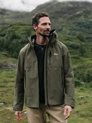 Stormbird Waterproof Jacket in Olive