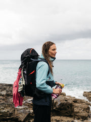 Finisterre + Gregory  Amber 54 Rucksack - Black