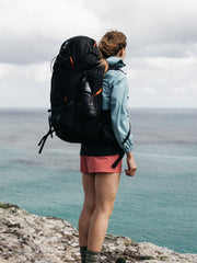Finisterre + Gregory  Amber 54 Rucksack - Black