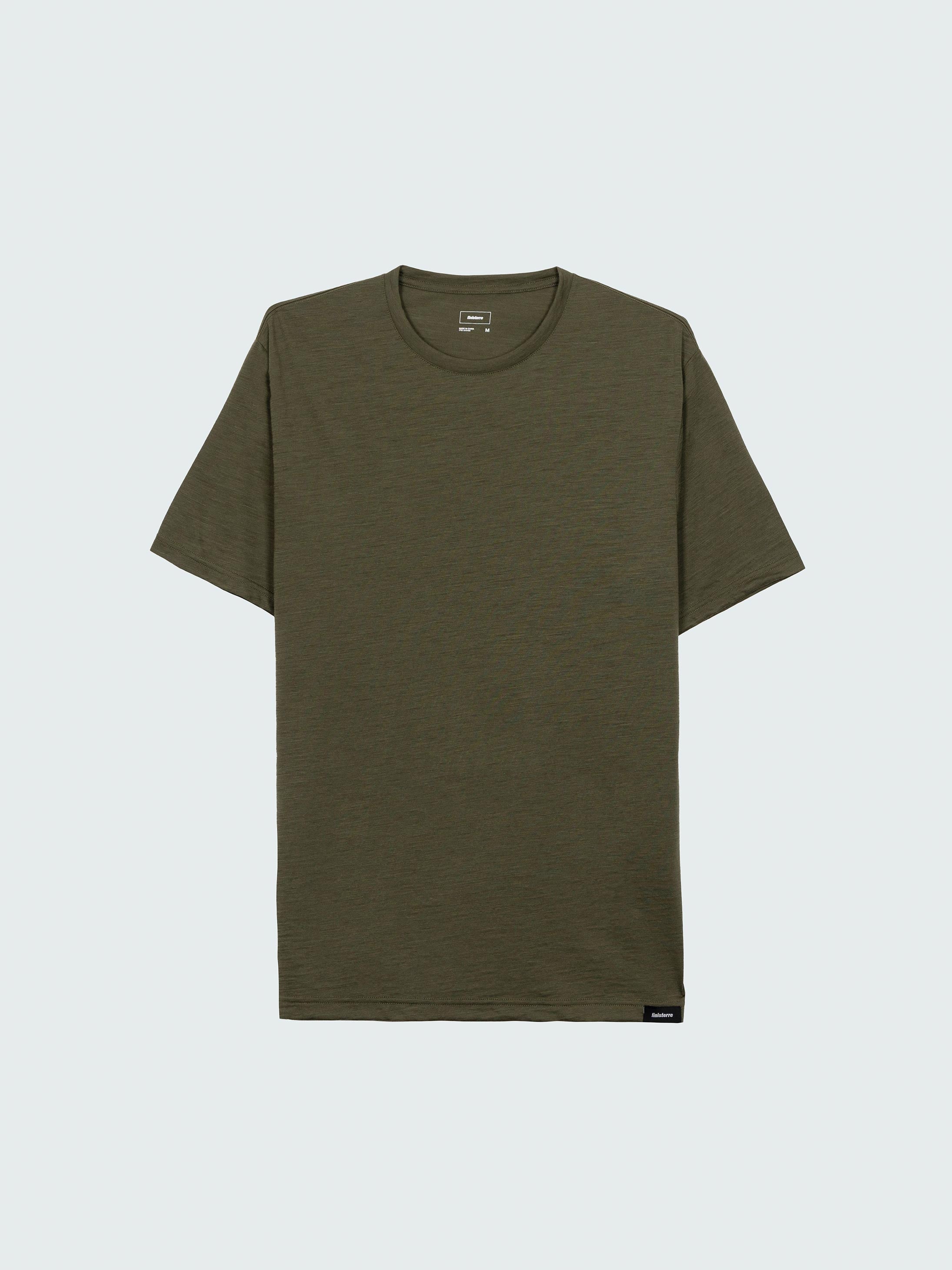 Merino Baselayer T-Shirt in Olive - Seeker