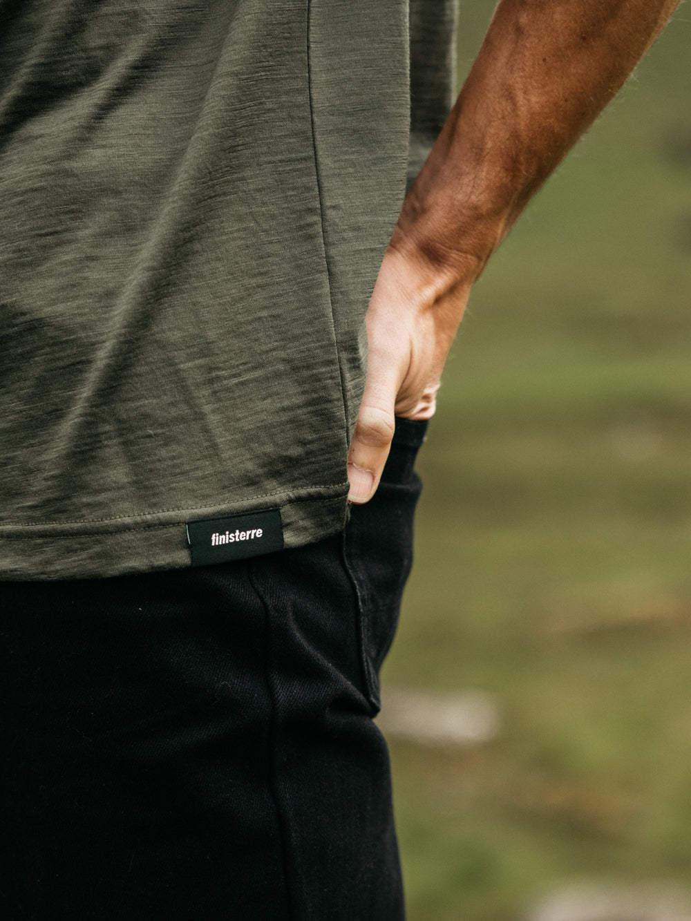 Merino Baselayer T-Shirt in Olive - Seeker